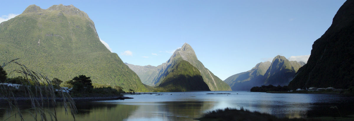 New Zealands smukke og uberørte natur, bjerge, skov og floder